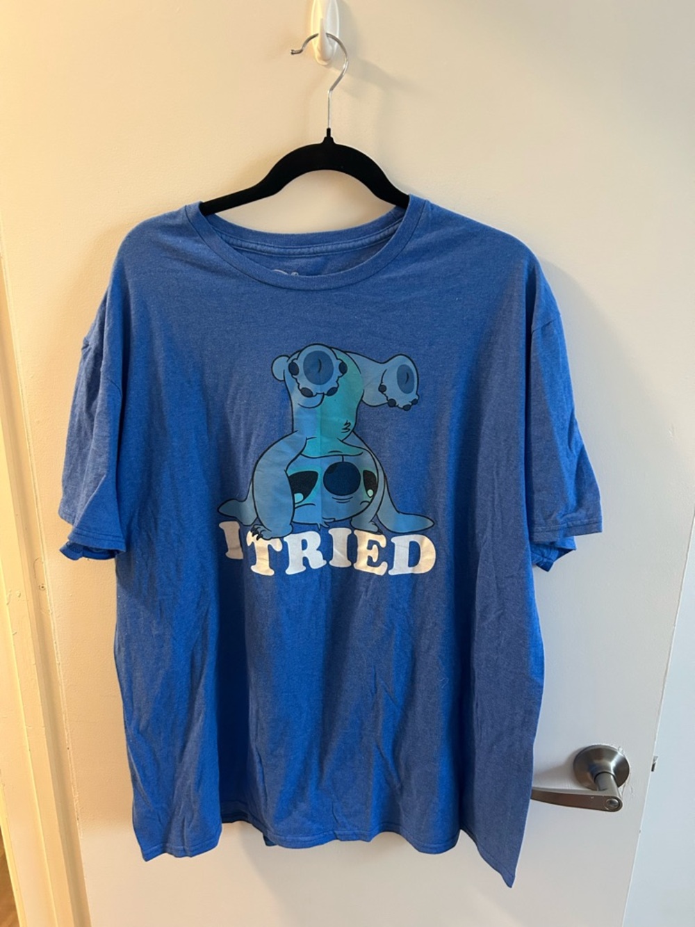 Stitch 'I Tried'  T‑Shirt - size 2XL